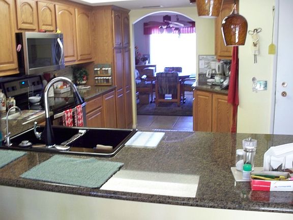kitchen looking to dining