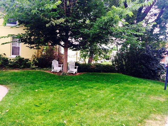 Front Yard View with Adirondack Chairs and Sloan's Lake View