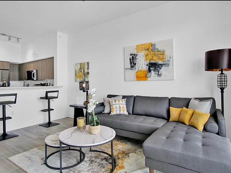 1 Bedroom - Model Unit | Living Room Space