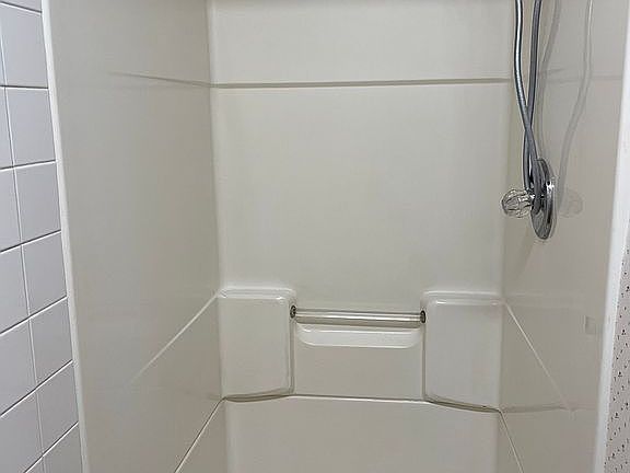 downstairs bathroom shower