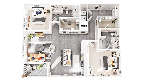 Floor plan B7