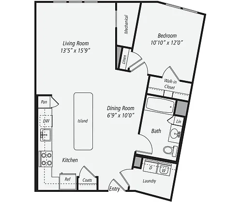 Floor plan A5b-876