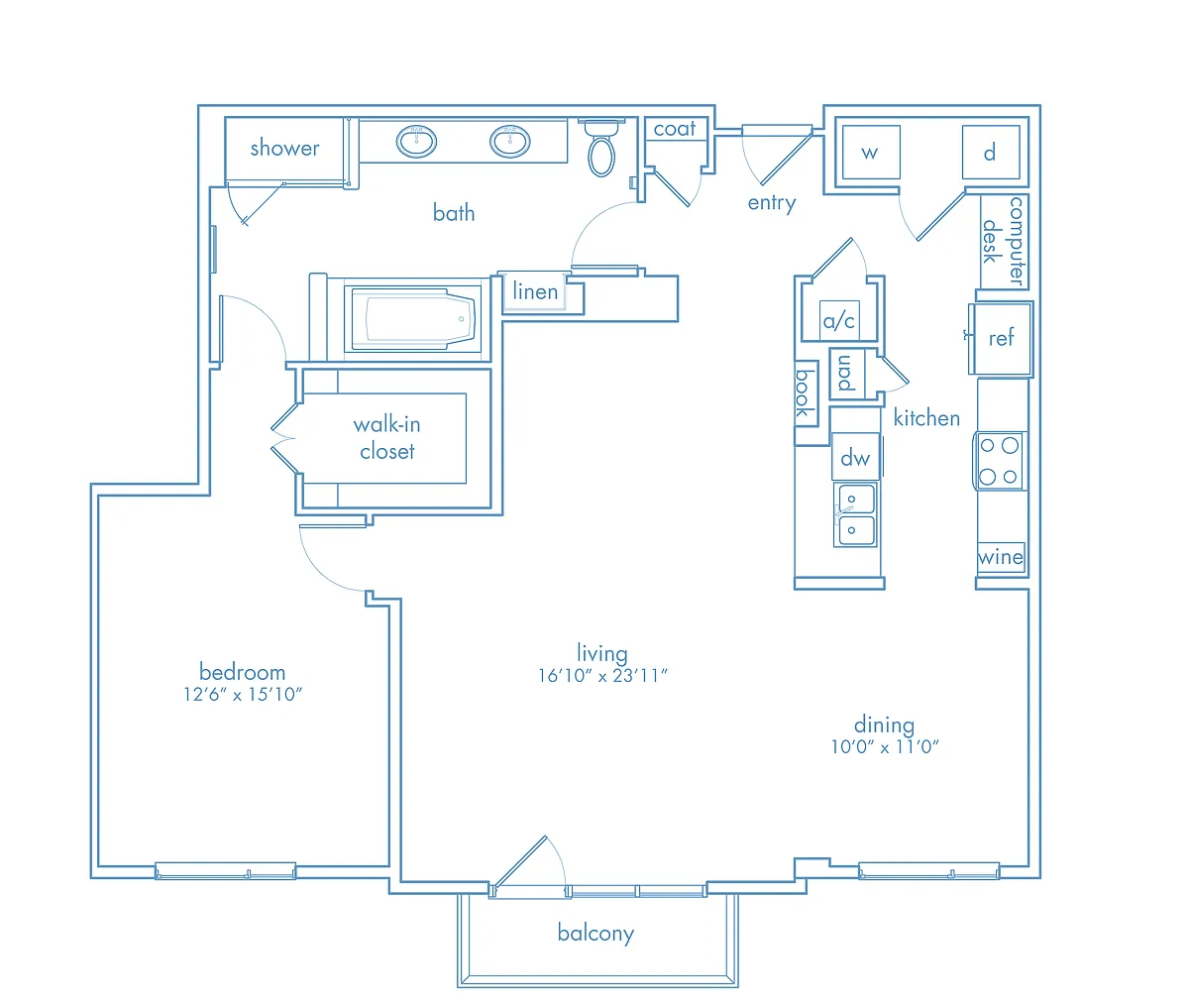Floor plan Stella Three