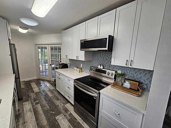 new stainless appliances