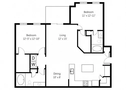 Floor plan B3