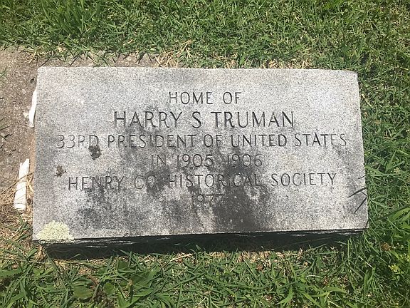 Truman Historic Marker