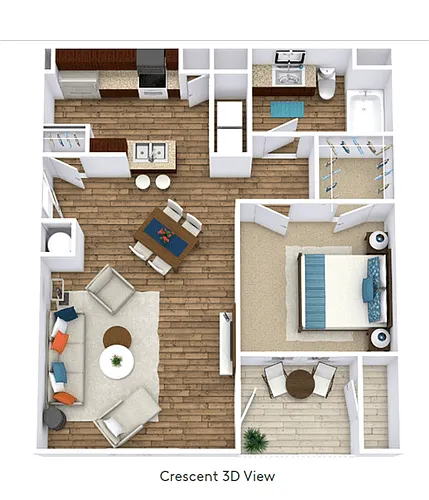 Floor plan Crescent