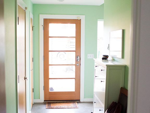 Entry level, facing West