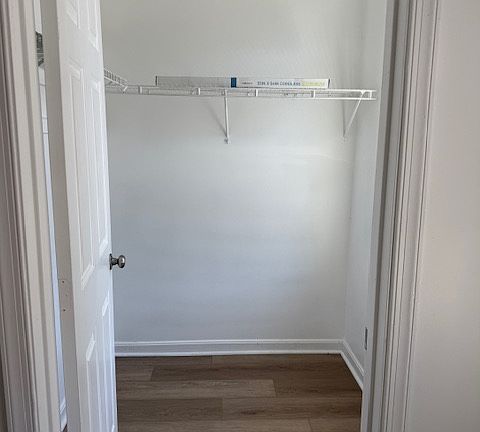 Large bedroom closet