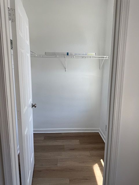 Large bedroom closet