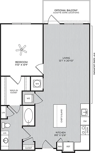 Floor plan A-1D