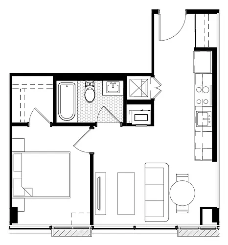 Floor plan 502