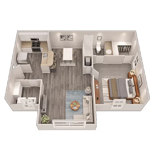 Floor plan Amelia - Essential Living