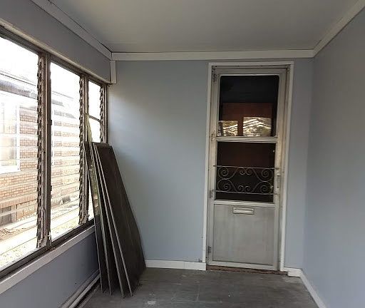 enclosed front porch