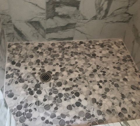Master Bath shower floor