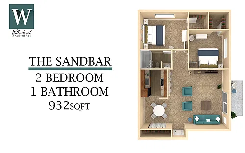 Floor plan The Sandbar