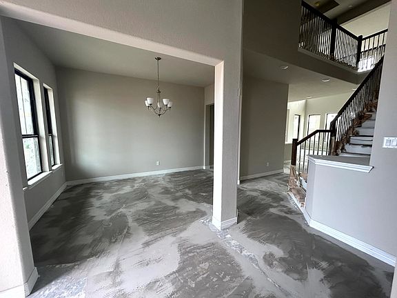 Construction progress - formal dining room