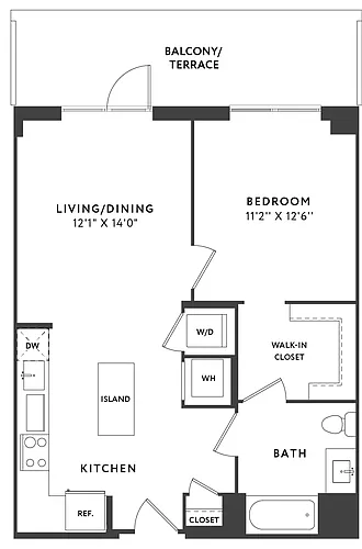 Floor plan A14