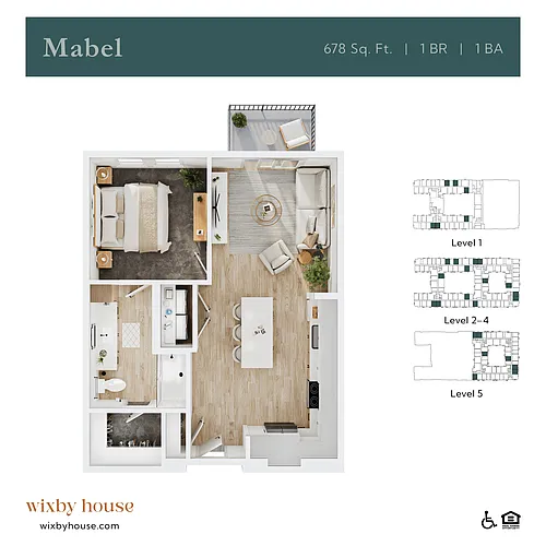 Floor plan Mabel