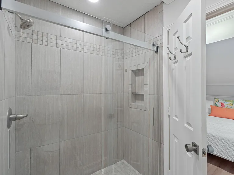 Master shower for sharing on the second floor