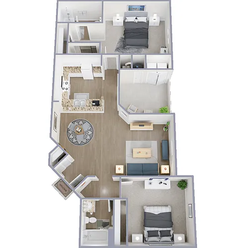 Floor plan Plan D