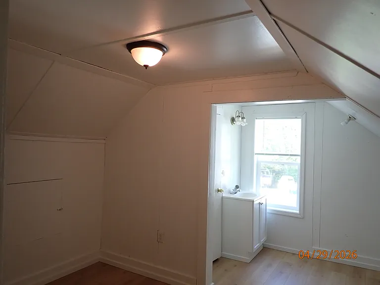 Back upstairs bedroom with 3/4 bath