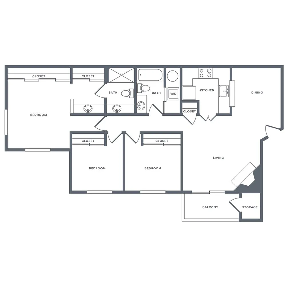 Floor plan BC1 Classic