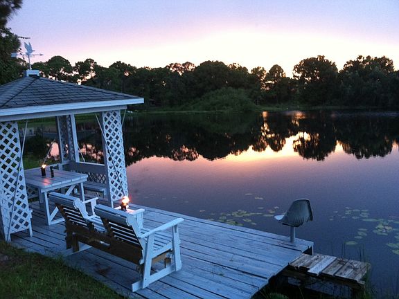 Sunset from the dock