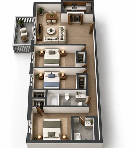 Floor plan HL303
