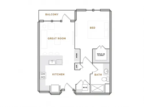 Floor plan WA2.P