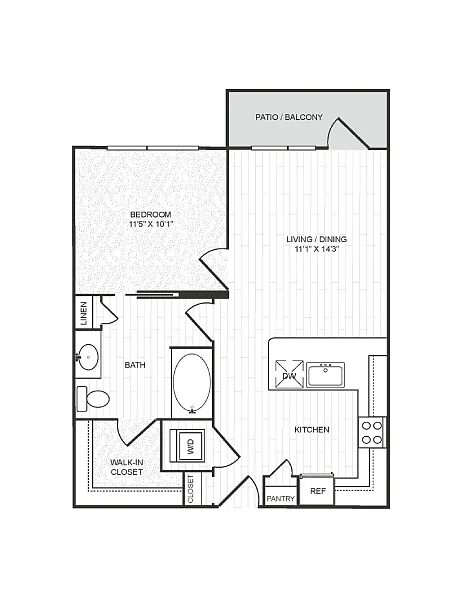 Floor plan A11