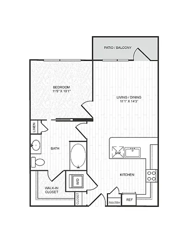 Floor plan A1