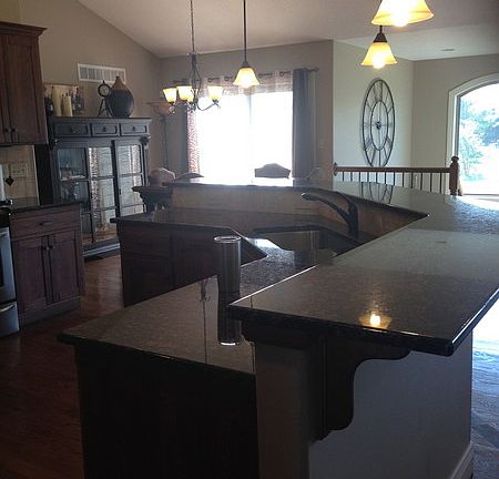 Beautiful island with granite