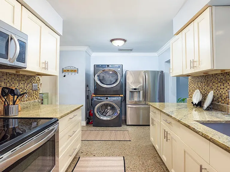 Kitchen with Laundry