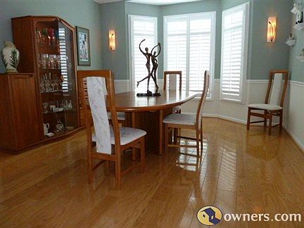 Formal Dining Room; to right of foyer