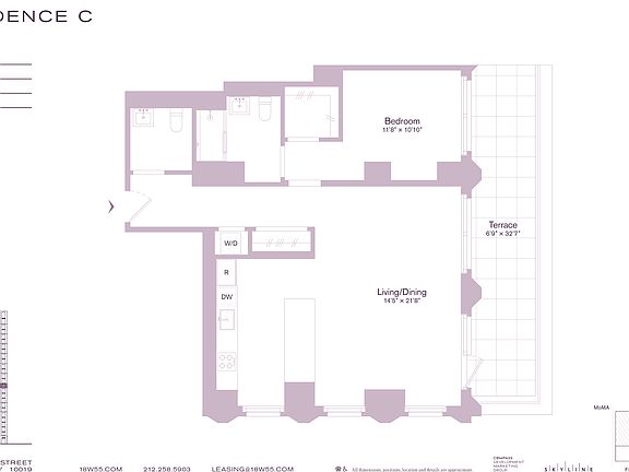 2nd image of 18 W 55th St #12C