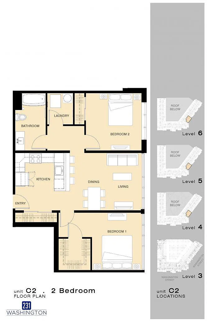 Floor plan B3