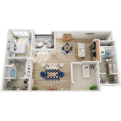 Floor plan B7