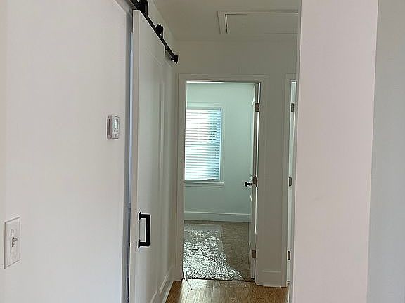Hall to secondary bedrooms