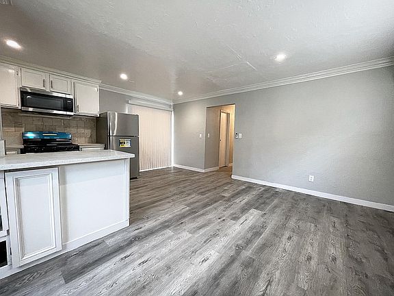 Kitchen and living room