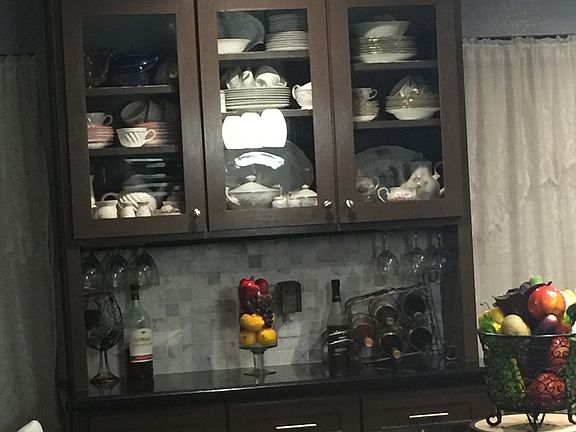 Cabinet in kitchen