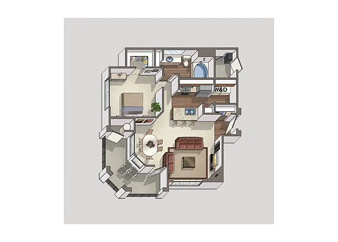 Floor plan Copper