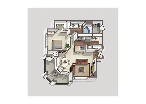 Floor plan Copper