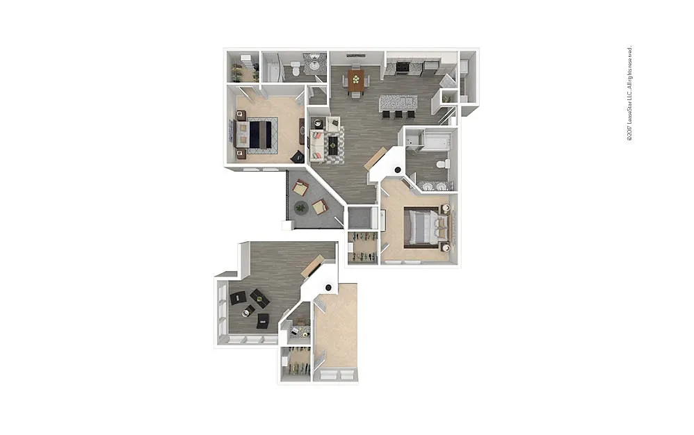 Floor plan Lucca