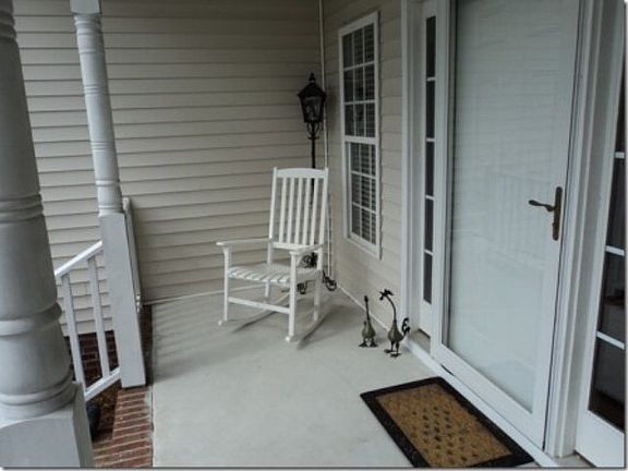 Rocking chair front porch