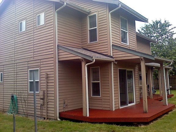 back view of 2k sqft. house