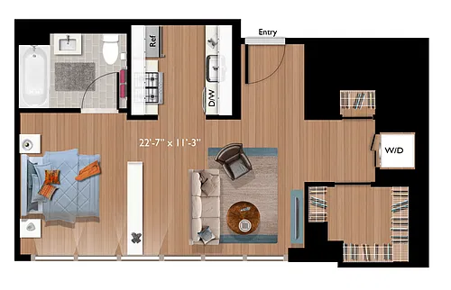 Floor plan Continuum 55_S3