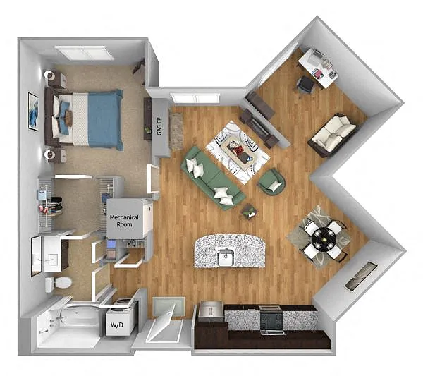 Floor plan A7