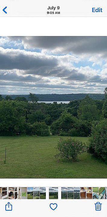 Lake view from upper level