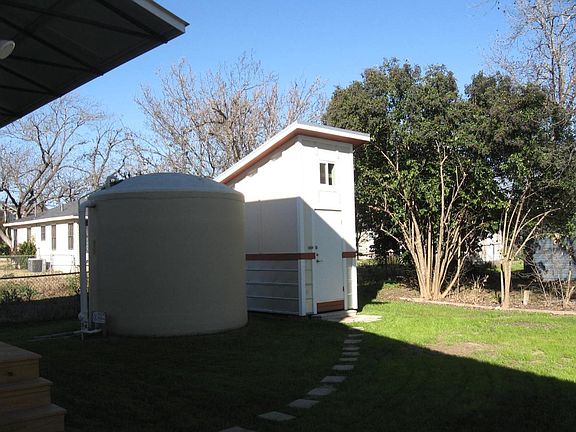 Water collection for exterior